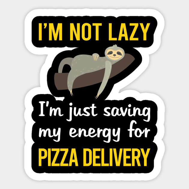 Funny Lazy Pizza Delivery Sticker by relativeshrimp